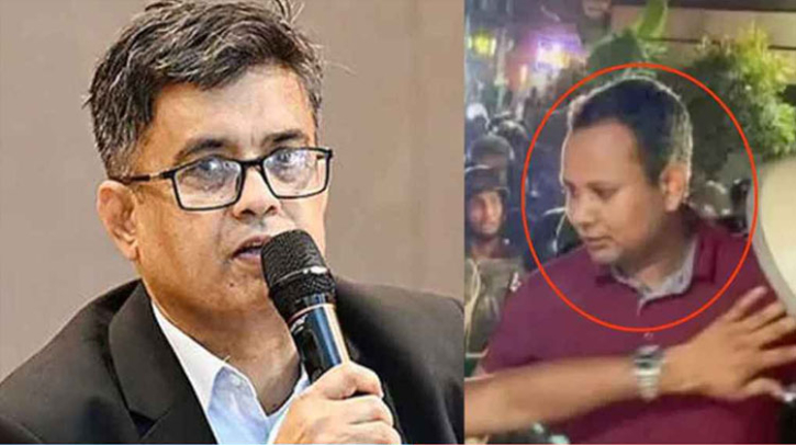 মেরুন টি-শার্টে হামলাকারী যুবক পুলিশ কনস্টেবল: প্রধান উপদেষ্টার প্রেস সচিব মেরুন টি-শার্টে হামলাকারী যুবক পুলিশ কনস্টেবল: প্রধান উপদেষ্টার প্রেস সচিব