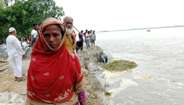 রংপুরে নদী ভাঙনে নিঃস্ব হচ্ছে মানুষ