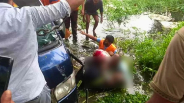 প্রবাসীকে নিয়ে বাড়ি ফেরার পথে নিয়ন্ত্রণ হারিয়ে মাইক্রোবাস খালে, নিহত ৭