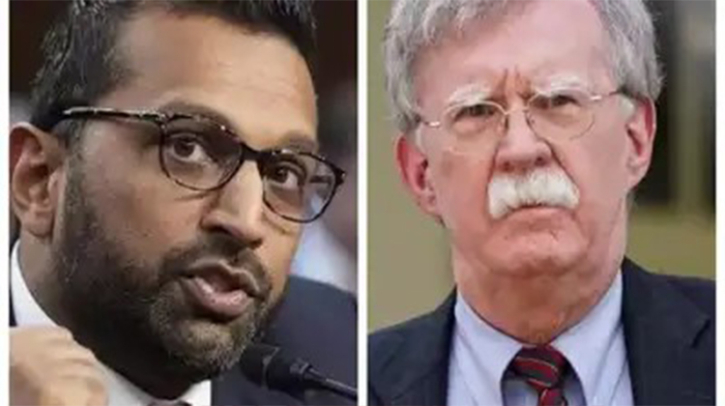 No One Is Above the Law”: FBI Director Kash Patel Orders Raid on John Bolton’s Home No One Is Above the Law”: FBI Director Kash Patel Orders Raid on John Bolton’s Home