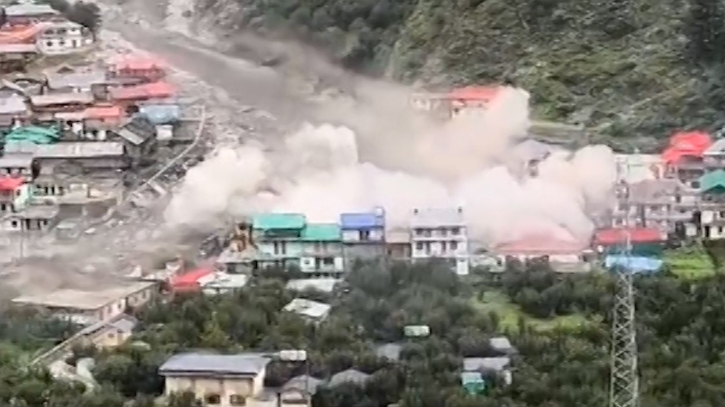 At Least Four Dead, 100 Missing After Flash Flood Hits Himalayan Town in India