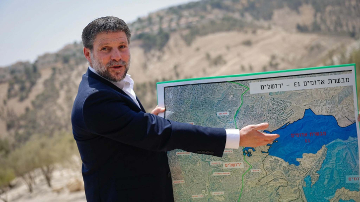 Smotrich Pushes Ahead with 3,400-Home E1 Settlement Plan, Threatening Palestinian Statehood Smotrich Pushes Ahead with 3,400-Home E1 Settlement Plan, Threatening Palestinian Statehood
