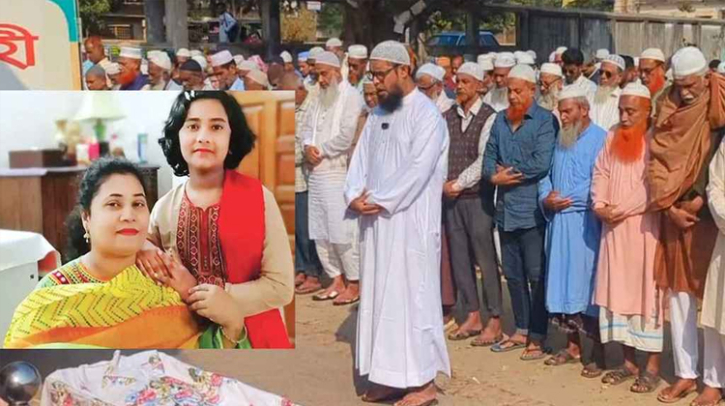 মোহাম্মদপুরে নিহত মা–মেয়ের দাফন সম্পন্ন