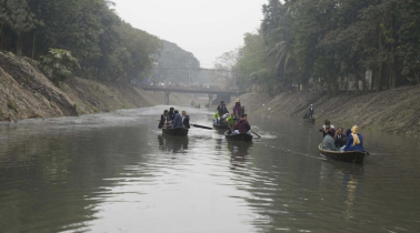 নগরীতে আবারও প্রাণ ফিরে পেল কনাই নদী