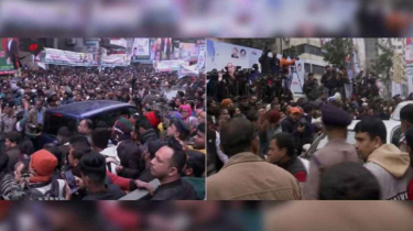 দেড় যুগ পর কেন্দ্রীয় কার্যালয়ে এলেন তারেক রহমান