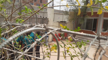 বিমান দুর্ঘটনার পর মাইলস্টোনে নিস্তব্ধতা, নিরাপত্তায় কড়া পাহারা