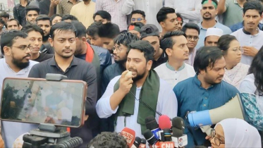 জুলাই সনদের আগে নির্বাচন ছাত্র-জনতা মেনে নেবে না: নাহিদ ইসলাম