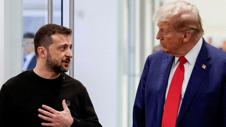 Zelenskyy and Trump Hold Zelenskyy and Trump Hold