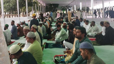 জাতীয় ঈদগাহে ঈদুল আজহার প্রধান জামাত অনুষ্ঠিত