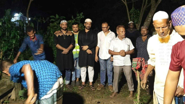 পারিবারিক কবরস্থানে চিরনিদ্রায় শায়িত হলেন তানিন