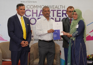 Nearly 100 Bangladesh Youth Pledge to Uphold Commonwealth Charter