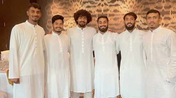 হামজা-ফাহামেদুলদের অন্যরকম ঈদ উদযাপন