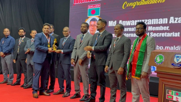 মালদ্বীপে সেরা কনটেন্ট ক্রিয়েটর অ্যাওয়ার্ড পেলেন সাংবাদিক ইমন