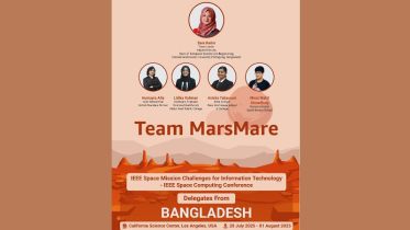 Bangladeshi Youth Team Makes History at Prestigious Space Conference
