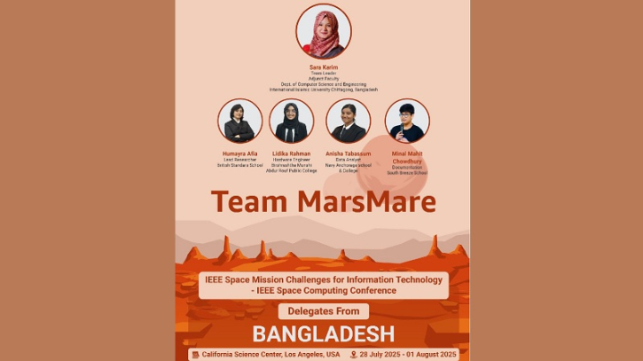 Bangladeshi Youth Team Makes History at Prestigious Space Conference Bangladeshi Youth Team Makes History at Prestigious Space Conference
