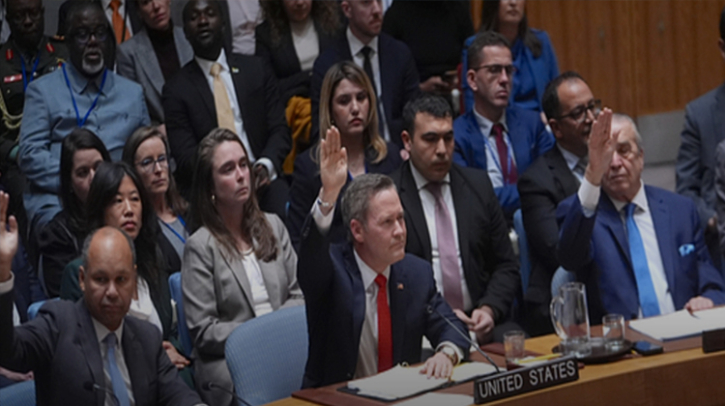 UN Security Council Votes to Endorse Trump’s Gaza Plan, Authorizing New Transitional Authority