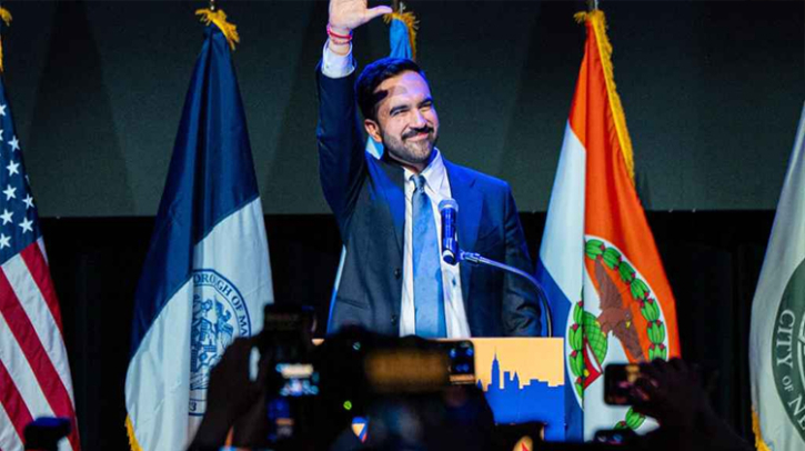 বিজয় ভাষণে ট্রাম্পকে কড়া বার্তা মামদানির