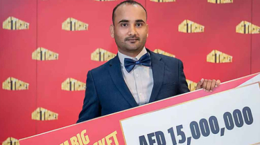 বাংলাদেশি বন্ধুর টিপসেই ৫০ কোটির লটারি জয় ভারতীয় প্রবাসী