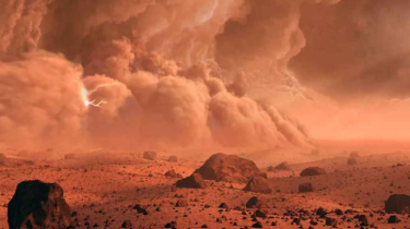 মঙ্গলেও বজ্রপাতের আভাস মঙ্গলেও বজ্রপাতের আভাস