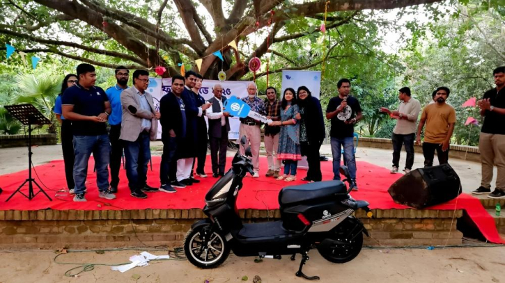 সাংবাদিকদের বিশেষ ছাড়ে ইলেকট্রিক-বাইক দিচ্ছে ন্যামস মোটরস