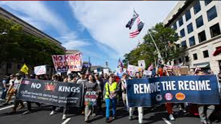 Millions join ‘No Kings’ protests across the U.S. as organisers decry Trump’s expanding powers Millions join ‘No Kings’ protests across the U.S. as organisers decry Trump’s expanding powers