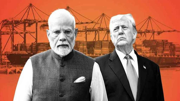 ট্রাম্পের ধাক্কায় বিপর্যস্ত ভারতের রপ্তানি খাত ট্রাম্পের ধাক্কায় বিপর্যস্ত ভারতের রপ্তানি খাত