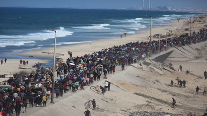 Palestinians displaced to southern Gaza begin journey home as ceasefire takes hold Palestinians displaced to southern Gaza begin journey home as ceasefire takes hold