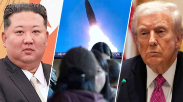 ট্রাম্প সফরের আগে কিমের ক্ষেপণাস্ত্র পরীক্ষা ট্রাম্প সফরের আগে কিমের ক্ষেপণাস্ত্র পরীক্ষা
