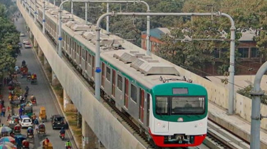 প্রায় ২৩ ঘণ্টা পর স্বাভাবিক মেট্রোরেল চলাচল প্রায় ২৩ ঘণ্টা পর স্বাভাবিক মেট্রোরেল চলাচল