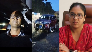 ইউএনও’র সরকারি গাড়িতে চেপে স্বামীর অফিসযাত্রা