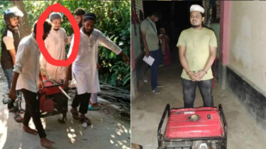 নুরাল পাগলের দরবার থেকে জেনারেটর চুরি, যুবক গ্রেফতার