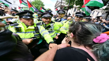 London Police Arrest Dozens at Palestine Action Ban Protest in Parliament Square