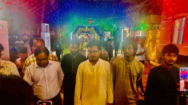 দুর্গাপূজায় সম্প্রীতির দৃষ্টান্ত স্থাপনের বার্তা দিলেন ডাকসু ভিপি