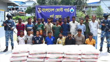 চট্টগ্রামে সিমেন্ট পাচারে কোস্টগার্ডের অভিযান, আটক ২৪