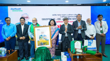 Daffodil University Felicitates Professor Dr. M. A. Rahim, Recipient of the Independence Award