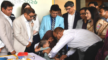 দেশব্যাপী হাম–রুবেলা টিকাদান কর্মসূচি শুরু, লক্ষ্য ১ কোটি ৮০ লাখ