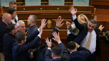 Kosovo Parliament Suspended After Opposition Lawmaker Throws Eggs