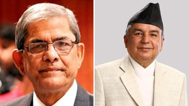 মির্জা ফখরুলকে অভিনন্দন জানালেন নেপালের প্রেসিডেন্ট
