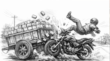 গোপালগঞ্জে মোটরসাইকেল দুর্ঘটনায় প্রাণ গেল ১ জনের