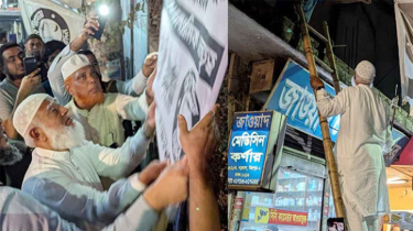 পরিচ্ছন্নতার উদ্যোগে নিজ নির্বাচনি ব্যানার সরালেন জামায়াত আমির