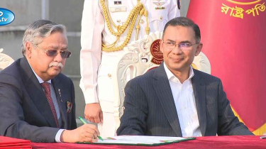 তিন সরকারের শপথ পড়িয়ে নজির গড়লেন রাষ্ট্রপতি সাহাবুদ্দিন