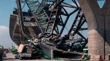 Two Killed as Construction Crane Collapses Again in Thailand