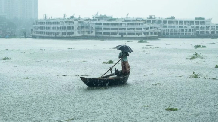 মৌসুমি বায়ুর প্রভাবে আগামী পাঁচ দিন দেশজুড়ে বৃষ্টি ও ভারী বর্ষণের সম্ভাবনা