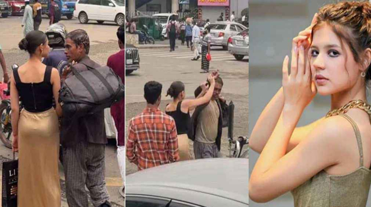 রাজধানীতে পথচারীকে মারধর, ভাইরাল বিদেশি মডেলের ভিডিও