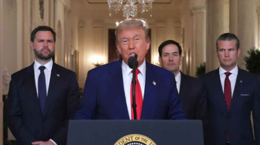 যুক্তরাষ্ট্র-ইসরায়েলের হামলা কতদিন চলবে, মুখ খুললেন ট্রাম্প যুক্তরাষ্ট্র-ইসরায়েলের হামলা কতদিন চলবে, মুখ খুললেন ট্রাম্প