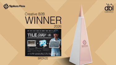 TileChalk by DBL Ceramics Wins Bronze at Spikes Asia 2026