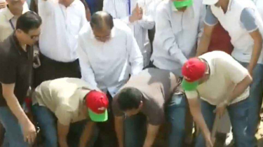 প্রধানমন্ত্রী তারেক রহমানের হাত ধরে খাল খনন কর্মসূচি শুরু