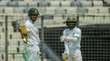 Shanto’s Century and Mominul’s Resilient Knock Put Bangladesh in Command on Day One Shanto’s Century and Mominul’s Resilient Knock Put Bangladesh in Command on Day One