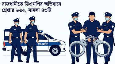 রাজধানীতে ডিএমপির অভিযানে গ্রেপ্তার ৬৬২, মামলা ৪৩টি রাজধানীতে ডিএমপির অভিযানে গ্রেপ্তার ৬৬২, মামলা ৪৩টি