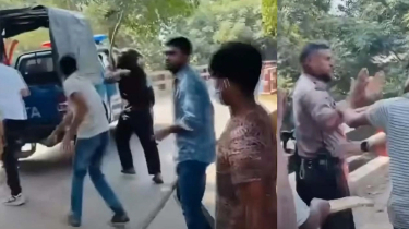 গোপালগঞ্জে পুলিশের গাড়িতে হামলা-ভাঙচুর, দুই সদস্যকে মারধরের অভিযোগ
